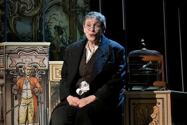 Katharina Thalbach at the photo rehearsal for the play Sauerkohl und Missetaten at the Komödie am Kurfürstendamm in the Ernst Reuter Saal Berlin, 14 01 2026 Foto:xM.xBehrensx xFuturexImagex missetaten_6113