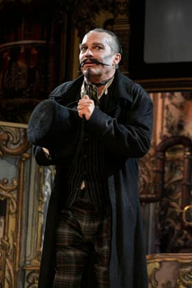 Pierre Besson at the photo rehearsal for the play Sauerkohl und Missetaten at the Komödie am Kurfürstendamm in the Ernst Reuter Saal Berlin, 14 01 2026 Foto:xM.xBehrensx xFuturexImagex missetaten_6114