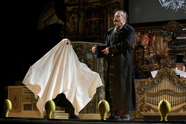 Pierre Besson at the photo rehearsal for the play Sauerkohl und Missetaten at the Komödie am Kurfürstendamm in the Ernst Reuter Saal Berlin, 14 01 2026 Foto:xM.xBehrensx xFuturexImagex missetaten_6118