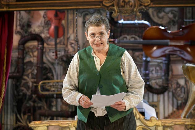 Katharina Thalbach at the photo rehearsal for the play Sauerkohl und Missetaten at the Komödie am Kurfürstendamm in the Ernst Reuter Saal Berlin, 14 01 2026 Foto:xM.xBehrensx xFuturexImagex missetaten_6127