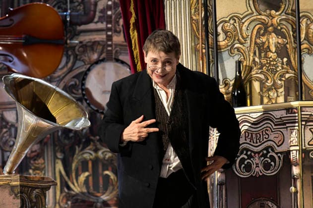 Katharina Thalbach at the photo rehearsal for the play Sauerkohl und Missetaten at the Komödie am Kurfürstendamm in the Ernst Reuter Saal Berlin, 14 01 2026 Foto:xM.xBehrensx xFuturexImagex missetaten_6140