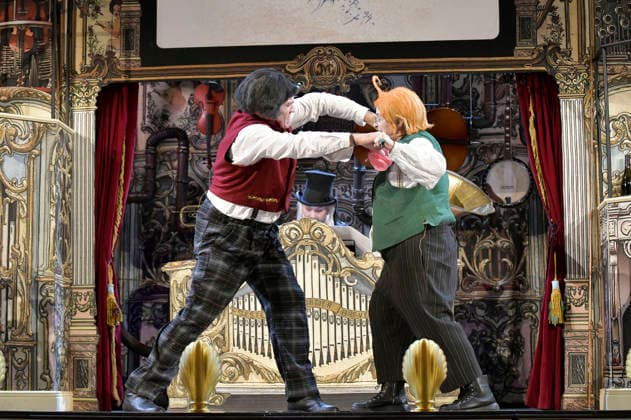 Pierre Besson and Katharina Thalbach at the photo rehearsal for the play Sauerkohl und Missetaten at the Komödie am Kurfürstendamm in the Ernst Reuter Saal Berlin, 14 01 2026 Foto:xM.xBehrensx xFuturexImagex missetaten_6145