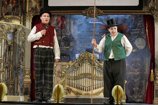 Pierre Besson and Katharina Thalbach at the photo rehearsal for the play Sauerkohl und Missetaten at the Komödie am Kurfürstendamm in the Ernst Reuter Saal Berlin, 14 01 2026 Foto:xM.xBehrensx xFuturexImagex missetaten_6151