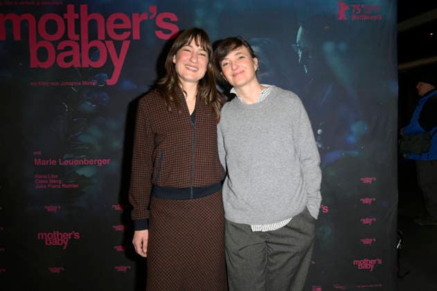 Marie Leuenberger and Johanna Moder at the premiere of the movie Mothers Baby at the cinema in the Kulturbrauerei Berlin, 14 01 2026 Foto:xM.xBehrensx xFuturexImagex baby_6108
