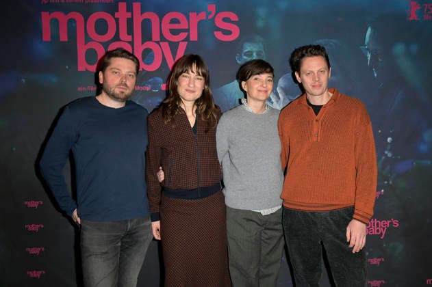 Arne Kohlweyer, Marie Leuenberger, Johanna Moder and Robert Oberrainer at the premiere of the feature film Mothers Baby at the cinema in the Kulturbrauerei Berlin, 14 01 2026 Foto:xM.xBehrensx xFuturexImagex baby_6122