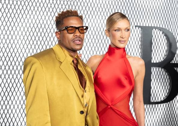 January 14, 2026, Bronx, New York, USA: Bella Hadid and Jeremy Pope attend premiere of FX s series The Beauty at Museum of Modern Art in New York, NY on January 14, 2026 Bronx USA - ZUMAr339 20260114_znp_r339_037 Copyright: xLevxRadinx