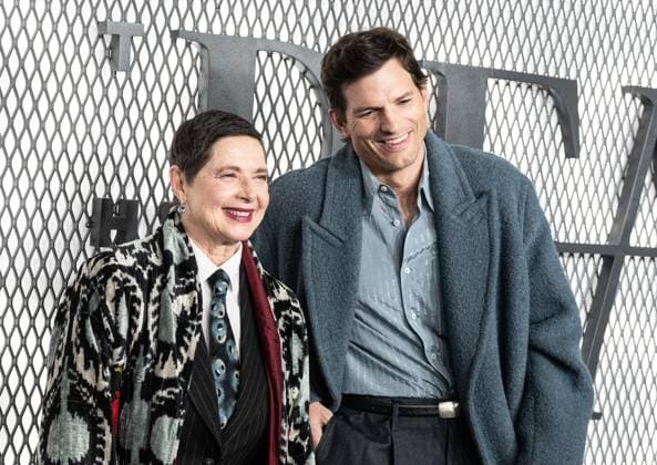 January 14, 2026, Bronx, New York, USA: Isabella Rossellini and Ashton Kutcher attend premiere of FX s series The Beauty at Museum of Modern Art in New York, NY on January 14, 2026 Bronx USA - ZUMAr339 20260114_znp_r339_050 Copyright: xLevxRadinx