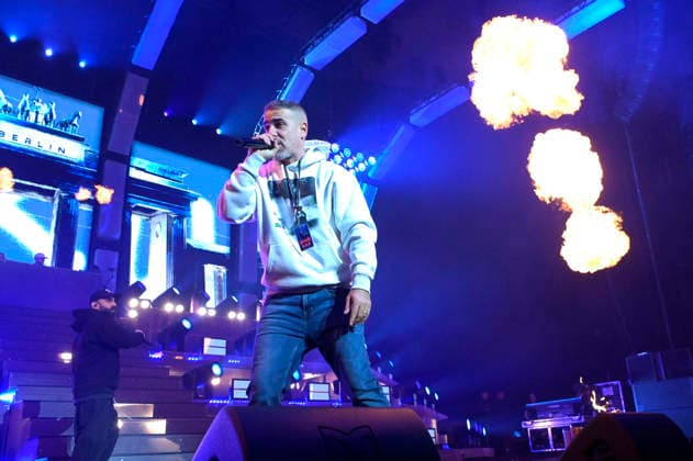 Bushido live at a concert of his Alles wird gut Tour in the ZAG Arena Hannover, 14 01 2026 Foto:xC.xNiehausx xFuturexImagex bushido_6102