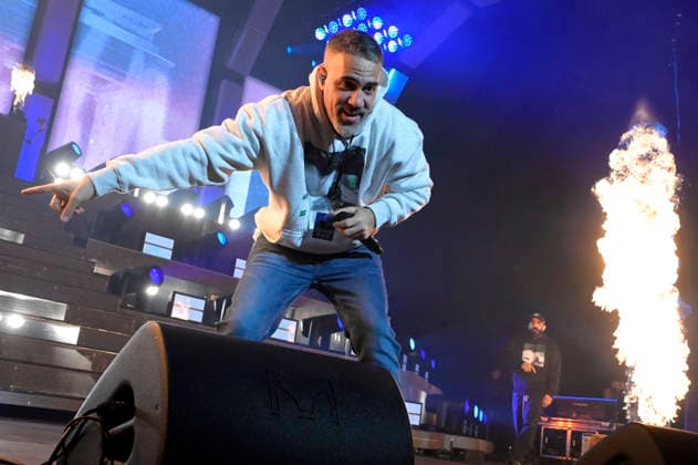 Bushido live at a concert of his Alles wird gut Tour in the ZAG Arena Hannover, 14 01 2026 Foto:xC.xNiehausx xFuturexImagex bushido_6103