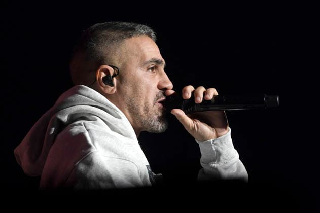 Bushido live at a concert of his Alles wird gut Tour in the ZAG Arena Hannover, 14 01 2026 Foto:xC.xNiehausx xFuturexImagex bushido_6121
