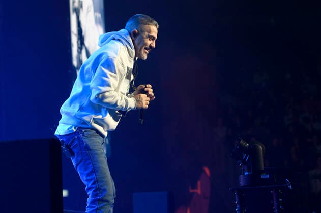 Bushido live at a concert of his Alles wird gut Tour in the ZAG Arena Hannover, 14 01 2026 Foto:xC.xNiehausx xFuturexImagex bushido_6133