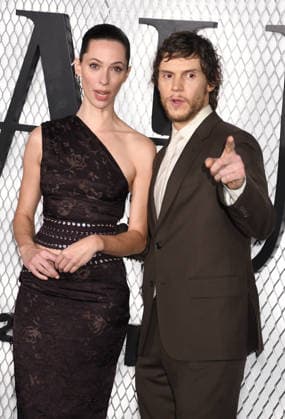 NEW YORK, NY - JANUARY 14: Rebecca Hall and Evan Peters at the FX premiere of The Beauty at MoMA on January 14, 2026 in New York City. Copyright: xMediaPunchx