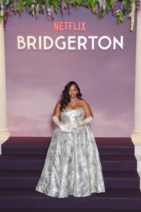 World premiere of season 4 of the Netflix series Bridgerton Avant premiere mondiale de la saison 4 de la série Netflix La Chronique de Bridgerton Kristine Thompson 452166 2026 01 14  Copyright: xSebastienxFremontx xStarfacex STAR_452166_138