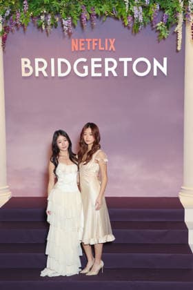 World premiere of season 4 of the Netflix series Bridgerton Avant premiere mondiale de la saison 4 de la série Netflix La Chronique de Bridgerton Evelyn Ha et Erica Ha 452166 2026 01 14  Copyright: xSebastienxFremontx xStarfacex STAR_452166_166