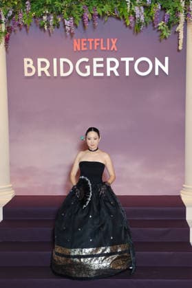 World premiere of season 4 of the Netflix series Bridgerton Avant premiere mondiale de la saison 4 de la série Netflix La Chronique de Bridgerton Sandra Jeenie Kwon 452166 2026 01 14  Copyright: xSebastienxFremontx xStarfacex STAR_452166_171