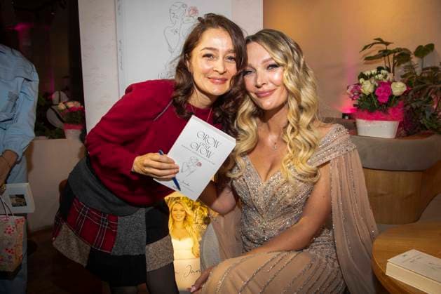 abb Sarah Alles and Victoria Jancke as guests at the book launch of Victoria Jancke with the title Grow Glow Visit Berlin, in Berlin on 14 01 2026 Berlin Germany