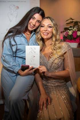 abb Anastasia Barner and Victoria Jancke as guests at the book launch of Victoria Jancke with the title Grow Glow Visit Berlin, in Berlin on 14 01 2026 Berlin Germany