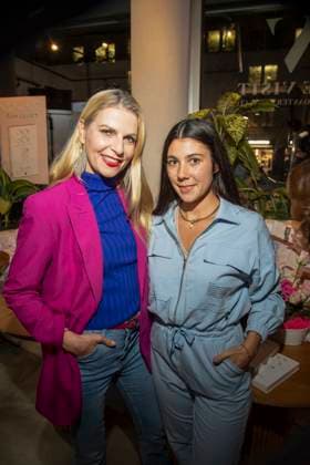 abb Tanja Bülter Buelter and Anastasia Barner as guests at the book launch of Victoria Jancke with the title Grow Glow Visit Berlin, in Berlin on 14 01 2026 Berlin Germany