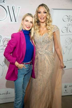 abb Tanja Bülter Buelter and Victoria Jancke at the book launch of Victoria Jancke with the title Grow Glow Visit Berlin, in Berlin on 14 01 2026 Berlin Germany