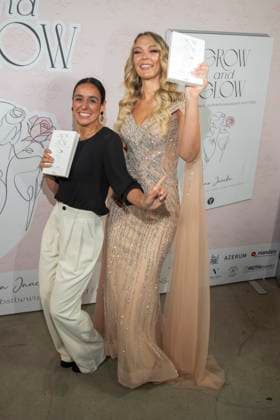 abb Melissa Ortiz Gomez and Victoria Jancke as guests at the book launch of Victoria Jancke with the title Grow Glow Visit Berlin, in Berlin on 14 01 2026 Berlin Germany