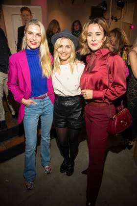 abb Tanja Bülter Buelter Susan Sideropoulos and Bettina Cramer as guests at the book launch of Victoria Jancke with the title Grow Glow Visit Berlin, in Berlin on 14 01 2026 Berlin Germany