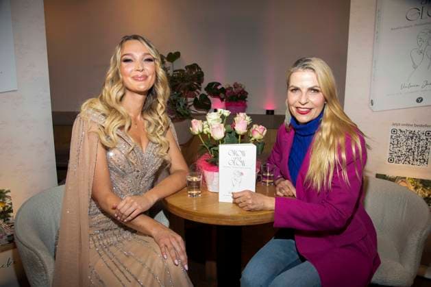 abb Victoria Jancke and Tanja Bülter Buelter as guests at the book launch of Victoria Jancke with the title Grow Glow Visit Berlin, in Berlin on 14 01 2026 Berlin Germany