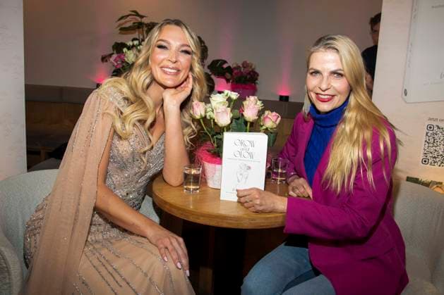 abb Victoria Jancke and Tanja Bülter Buelter as guests at the book launch of Victoria Jancke with the title Grow Glow Visit Berlin, in Berlin on 14 01 2026 Berlin Germany