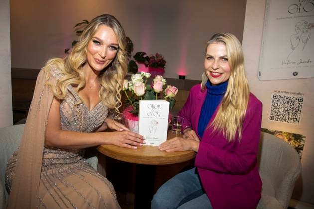 abb Victoria Jancke and Tanja Bülter Buelter as guests at the book launch of Victoria Jancke with the title Grow Glow Visit Berlin, in Berlin on 14 01 2026 Berlin Germany