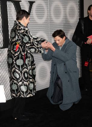 Arrivals for the New York series premiere of FX s The Beauty Featuring: Isabella Rossellini, Ashton Kutcher Where: New York, New York, United States When: 14 Jan 2026 Credit: Janet Mayer INSTARimages.com EDITORIAL USE ONLY. NOT FOR USE BY NEWSPAPERS BASED IN THE UK. Copyright: xx instar55383373