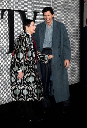 Arrivals for the New York series premiere of FX s The Beauty Featuring: Isabella Rossellini, Ashton Kutcher Where: New York, New York, United States When: 14 Jan 2026 Credit: Janet Mayer INSTARimages.com EDITORIAL USE ONLY. NOT FOR USE BY NEWSPAPERS BASED IN THE UK. Copyright: xx instar55383377