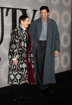 Arrivals for the New York series premiere of FX s The Beauty Featuring: Isabella Rossellini, Ashton Kutcher Where: New York, New York, United States When: 14 Jan 2026 Credit: Janet Mayer INSTARimages.com EDITORIAL USE ONLY. NOT FOR USE BY NEWSPAPERS BASED IN THE UK. Copyright: xx instar55383378