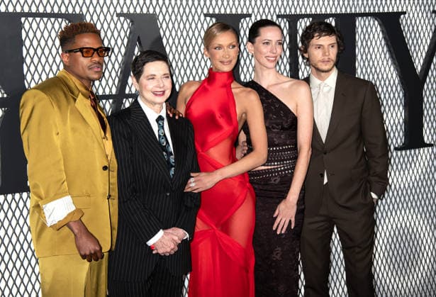 Arrivals for the New York series premiere of FX s The Beauty Featuring: Jeremy Pope, Isabella Rossellini, Bella Hadid, Rebecca Hall, Evan Peters Where: New York, New York, United States When: 14 Jan 2026 Credit: Janet Mayer INSTARimages.com EDITORIAL USE ONLY. NOT FOR USE BY NEWSPAPERS BASED IN THE UK. Copyright: xx instar55383420