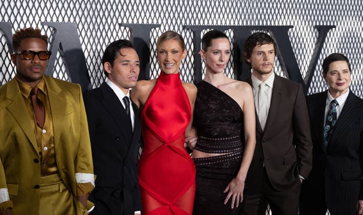 Arrivals for the New York series premiere of FX s The Beauty Featuring: Jeremy Pope, Jorge Ramos, Bella Hadid, Rebecca Hall, Evan Peters, Isabella Rossellini Where: New York, New York, United States When: 14 Jan 2026 Credit: Janet Mayer INSTARimages.com EDITORIAL USE ONLY. NOT FOR USE BY NEWSPAPERS BASED IN THE UK. Copyright: xx instar55383466