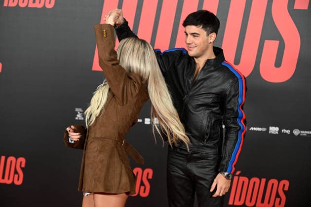 Idolos Photocall in Madrid Photocall of the movie Ídolos in Madrid Ana Mena and Mario Casas present the movie Ídolos at the VP Hotel in Madrid, January 15, 2026, in Madrid Spain Ídolos is set in the fascinating world of the MotoGP™ World Championship and explores the human relationship between a father and his son IDOLOS CINE PHOTOCALL MOVIE ANA MENA ÓSCAR CASAS ROMANCE COUPLE JANUARY 15, 2026 José Madrid Madrid Madrid Espana  Copyright: xJosÃ xOlivax 7220467