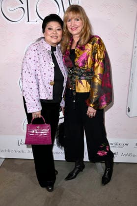 Yu Zhang and Nanna Kuckuck at the launch of the book Grow Glow by Victoria Jancke at The Visit Coffee, Roastery Eatery Kudamm Berlin, 14 01 2026 Foto:xN.xKubelkax xFuturexImagex grow_6119