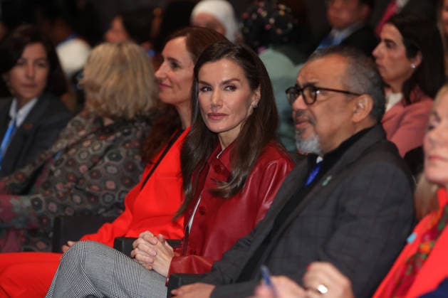Queen Letizia chairs the Global Caregivers Forum Spanish Minister of Health, Monica Garcia, and Queen Letizia attend the Global Caregivers Forum organized by UNICEF and WHO at CaixaForum Madrid, January 15, 2026, in Madrid Spain The Global Caregivers Forum will bring together leaders, experts and organizations to develop a roadmap for expanding parenting programs around the world QUEEN LETIZIA UNICEF GLOBAL CAREGIVERS FORUM JANUARY 15, 2026 José Ramó Madrid Madrid Spain  Copyright: xJosÃ xRamonxHernandox 7220666