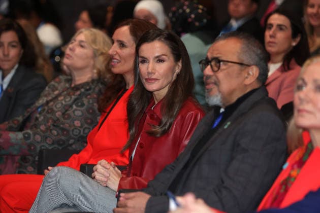 Queen Letizia chairs the Global Caregivers Forum Spanish Minister of Health, Monica Garcia, and Queen Letizia attend the Global Caregivers Forum organized by UNICEF and WHO at CaixaForum Madrid, January 15, 2026, in Madrid Spain The Global Caregivers Forum will bring together leaders, experts and organizations to develop a roadmap for expanding parenting programs around the world QUEEN LETIZIA UNICEF GLOBAL CAREGIVERS FORUM JANUARY 15, 2026 José Ramó Madrid Madrid Spain  Copyright: xJosÃ xRamonxHernandox 7220667