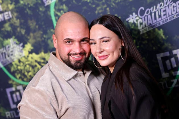 TV actress Alessia Herren and her husband Can Nitkewitz at the premiere of the reality format Couple Challenge Das stärkste Team gewinnt by RTL2 at the Cinenova cinema in Cologne, 14 01 2026 NRW Germany Copyright: xChristophxHardtx