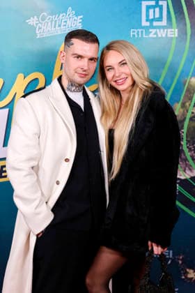 Reality TV participant Eric Stehfest and his girlfriend TV actress Franziska Temme at the premiere of the reality format Couple Challenge The strongest team wins by RTL2 at the Cinenova cinema Cologne, 14 01 2026 NRW Germany Copyright: xChristophxHardtx