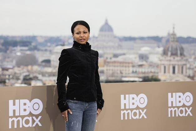 HBO Max Italy hosts photocall in Rome ROME, ITALY - JANUARY 15:Myha la attends the HBO Max Italy photocall at Hotel De La Ville on January 15, 2026 in Rome, Italy Primo Barol Anadolu Rome Italy. Editorial use only. Please get in touch for any other usage.  Copyright: x2026xAnadoluxPrimoxBarolx