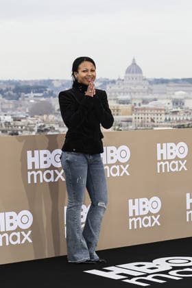 HBO Max Italy hosts photocall in Rome ROME, ITALY - JANUARY 15:Myha la attends the HBO Max Italy photocall at Hotel De La Ville on January 15, 2026 in Rome, Italy Primo Barol Anadolu Rome Italy. Editorial use only. Please get in touch for any other usage.  Copyright: x2026xAnadoluxPrimoxBarolx
