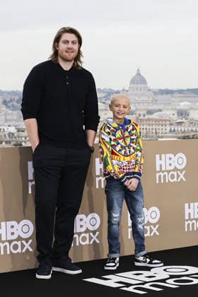 HBO Max Italy hosts photocall in Rome ROME, ITALY - JANUARY 15: (L-R) Peter Claffey, and Dexter Sol Ansell attend the HBO Max Italy photocall at Hotel De La Ville on January 15, 2026 in Rome, Italy. Primo Barol Anadolu Rome Italy. Editorial use only. Please get in touch for any other usage.  Copyright: x2026xAnadoluxPrimoxBarolx