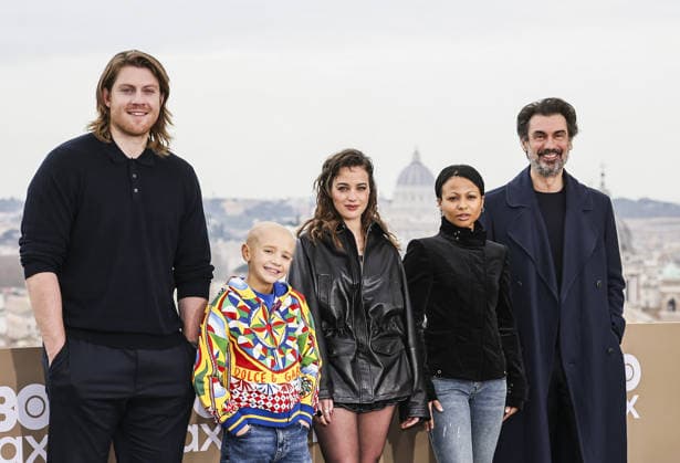 HBO Max Italy hosts photocall in Rome ROME, ITALY - JANUARY 15: (L-R)Peter Claffey, Dexter Sol Ansell, Beatrice Grannò, Myha la and Fabrizio Gifuni attend the HBO Max Italy photocall at Hotel De La Ville on January 15, 2026 in Rome, Italy Primo Barol Anadolu Rome Italy. Editorial use only. Please get in touch for any other usage.  Copyright: x2026xAnadoluxPrimoxBarolx