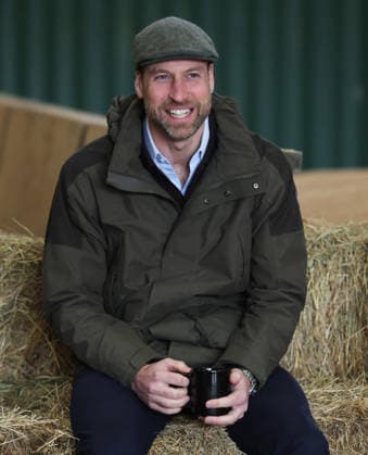 . 15 01 2026. Herefordshire, United Kingdom. Prince William during a visit to Bridge End Farm in Herefordshire, United Kingdom.  xPoolx xi-Imagesx IIM-26507-0028