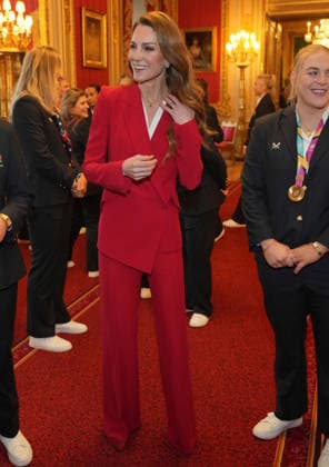 . 15 01 2026. Windsor, United Kingdom. Kate Middleton, the Princess of Wales, at a reception for the England WomenÕs Rugby Team, at Windsor Castle, United Kingdom  xPoolx xi-Imagesx IIM-26509-0017