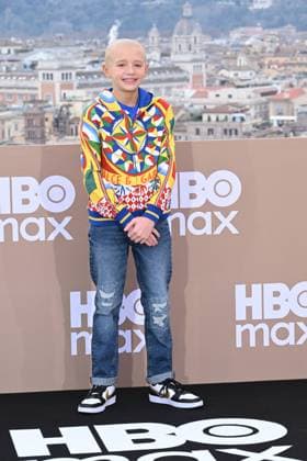 Rome: Hotel De La Ville. HBO Max Italia Photocall. Pictured: Dexter Sol Ansell.  Copyright: xMaurizioxD Avanzox xipa-agency.netx xDxAvanzo Provvisionatox IPA_Agency_IPA70102286
