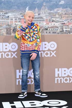 Rome: Hotel De La Ville. HBO Max Italia Photocall. Pictured: Dexter Sol Ansell.  Copyright: xMaurizioxD Avanzox xipa-agency.netx xDxAvanzo Provvisionatox IPA_Agency_IPA70102287