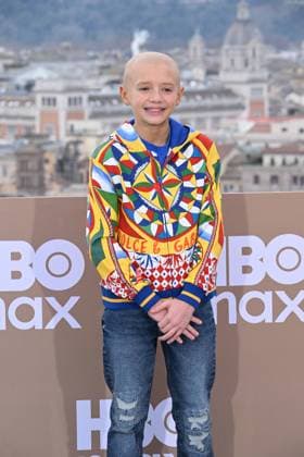 Rome: Hotel De La Ville. HBO Max Italia Photocall. Pictured: Dexter Sol Ansell.  Copyright: xMaurizioxD Avanzox xipa-agency.netx xDxAvanzo Provvisionatox IPA_Agency_IPA70102291