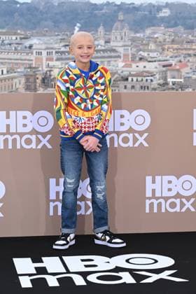 Rome: Hotel De La Ville. HBO Max Italia Photocall. Pictured: Dexter Sol Ansell.  Copyright: xMaurizioxD Avanzox xipa-agency.netx xDxAvanzo Provvisionatox IPA_Agency_IPA70102292
