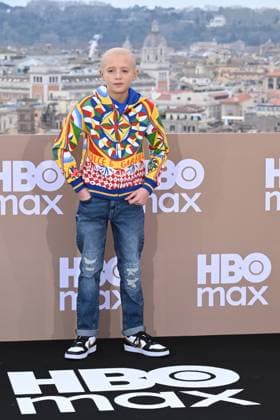Rome: Hotel De La Ville. HBO Max Italia Photocall. Pictured: Dexter Sol Ansell.  Copyright: xMaurizioxD Avanzox xipa-agency.netx xDxAvanzo Provvisionatox IPA_Agency_IPA70102293